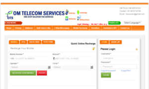 Omtelecomservices.com thumbnail