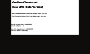 On-line-classes.net thumbnail