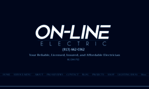 On-lineelectric.com thumbnail