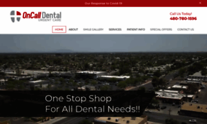 Oncalldentalurgentcare.com thumbnail