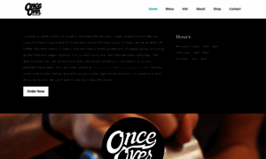 Onceovercoffeebar.com thumbnail
