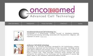 Oncobiomedbiotech.com thumbnail
