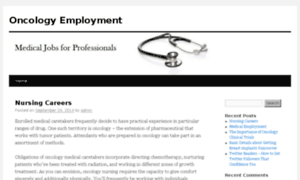 Oncologyemployment.com thumbnail
