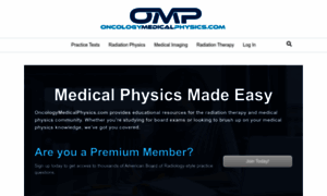 Oncologymedicalphysics.com thumbnail