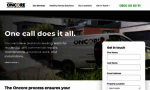 Oncoreservice.co.nz thumbnail