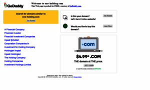 One-holding.com thumbnail