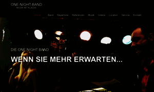 One-night-band.de thumbnail