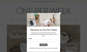 One-per-week.com thumbnail