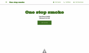 One-stop-smoke.business.site thumbnail