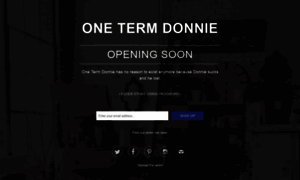 One-term-donnie.myshopify.com thumbnail