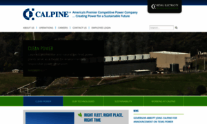 One.calpine.com thumbnail