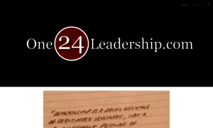 One24leadership.com thumbnail