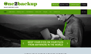 One2backup.com thumbnail