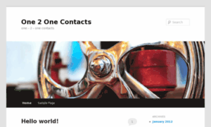 One2onecontacts.com thumbnail