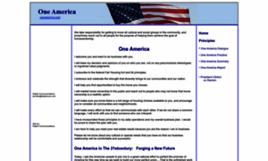 Oneamerica.net thumbnail