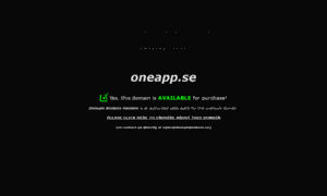 Oneapp.se thumbnail