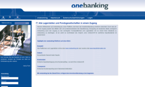 Onebanking.webdepots.de thumbnail