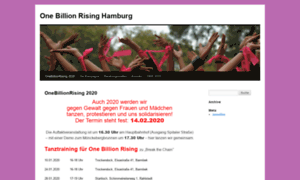 Onebillionrising-hamburg.de thumbnail