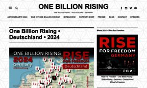Onebillionrising.de thumbnail