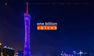 Onebillionvoices.de thumbnail