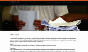 Onec-dz.org thumbnail