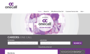 Onecallcm.jobs.net thumbnail