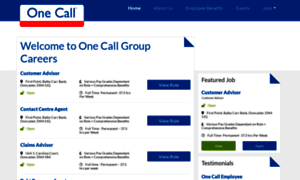 Onecallgroupcareers.co.uk thumbnail