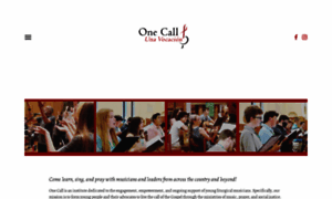 Onecallinstitute.org thumbnail