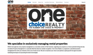 Onechoicerealty.com.au thumbnail