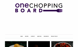Onechoppingboard.com thumbnail