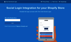 Oneclicksociallogin.devcloudsoftware.com thumbnail