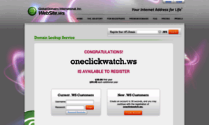 Oneclickwatch.ws thumbnail