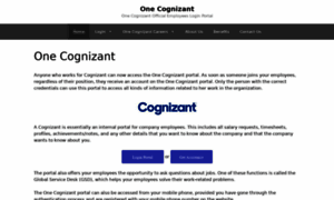 Onecognizant.net thumbnail