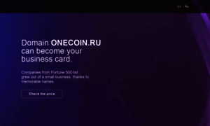 Onecoin.ru thumbnail