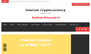 Onecoincryptocurrency.biz thumbnail