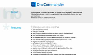 Onecommander.com thumbnail