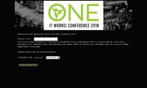 Oneconference2018.events-registration.com thumbnail