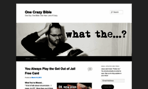 Onecrazybible.com thumbnail