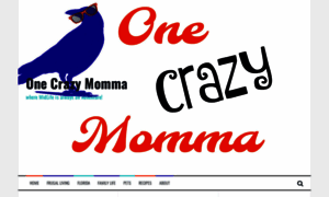 Onecrazymomma.com thumbnail