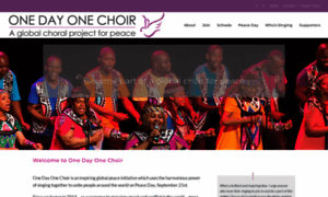 Onedayonechoir.org thumbnail