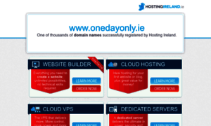 Onedayonly.ie thumbnail