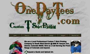 Onedaytees.com thumbnail