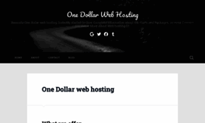 Onedollarwebhostings.wordpress.com thumbnail