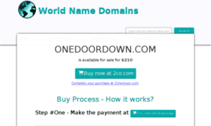 Onedoordown.com thumbnail