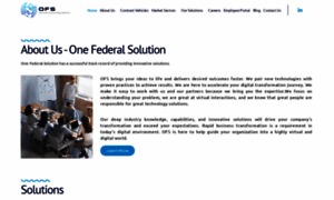 Onefederalsolution.com thumbnail