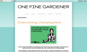 Onefinegardener.blogspot.com thumbnail