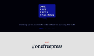 Onefreepresscoalition.com thumbnail