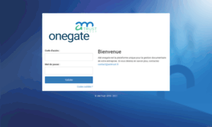 Onegate.fr thumbnail