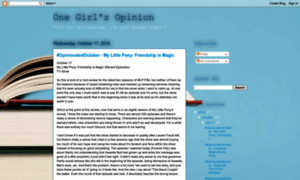 Onegirlsopinion.net thumbnail