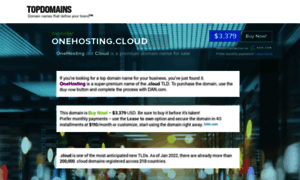 Onehosting.cloud thumbnail